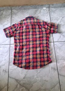 Men's Plaid Short Sleeve Shirt
