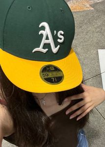 Oakland Athletics Major League Baskeball y2k cap