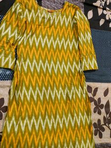 yellow kurta
