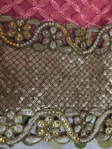 Embellished Pink &amp; Gold Tunic