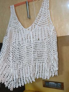 Crochet Tank Top - Beach Cover Up