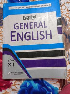 Excellent General English Book for Class XII
