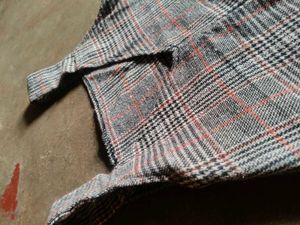 Plaid Pinafore Dress
