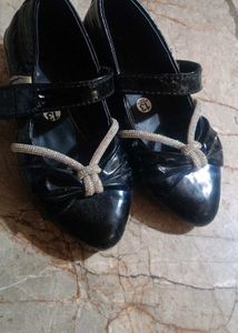 Sparkling Black Mary Jane Shoes