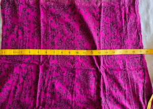 Beautiful Pink Kurta set with Intricate Design