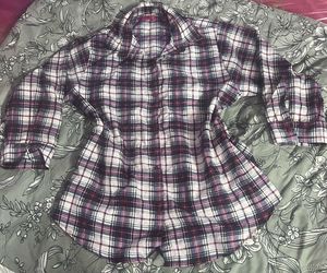 Cozy Plaid Button-Up Shirt