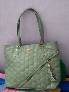 Stylish Quilted Tote Bag