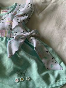 Adorable Mint Green Baby Dress
