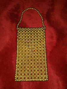 Price Drop ✨️Golden Pearls Purse/Phone Pouch