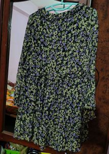 Chic Floral Print Mini Dress