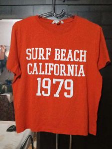 Orange Surf Beach California 1979 T-Shirt