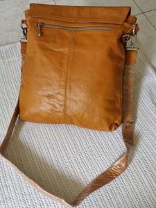 french Leather Crossbody Bag