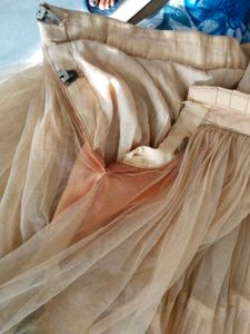 Heavy Net Lehnga Skirt For Women