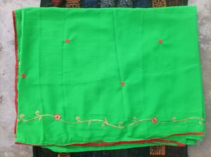 Beautiful Green Saree