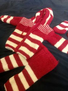 Cozy Striped Knit Sweater