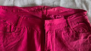 Vibrant Pink Jeans