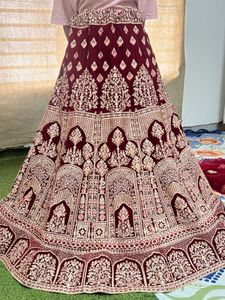 new un stiched bridal lehenga choli set