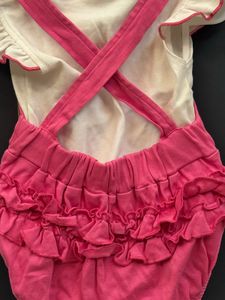 Adorable Pink Cat Romper