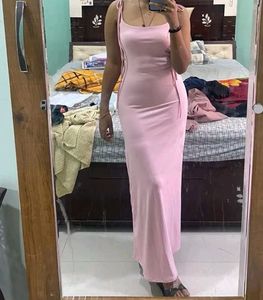 Elegant Pink Maxi Dress