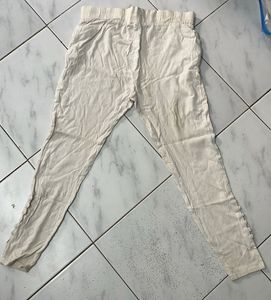 Comfortable Cream Colored Palazzos