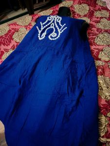Elegant Royal Blue Maxi Dress