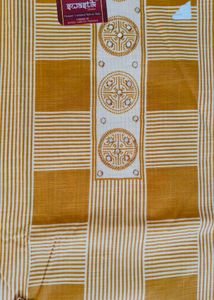 `Cotton Linen Checks Suit ₹ 350 | Mirror Work Neck
