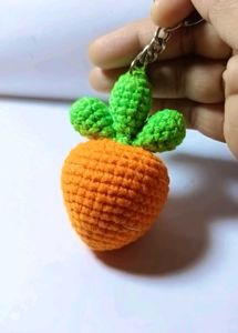 Carrot Keychain