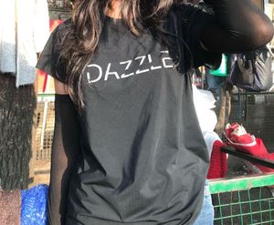 Stylish Black "DAZZLE" T-Shirt