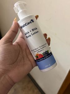 WishCare AHA + BHA Body Lotion