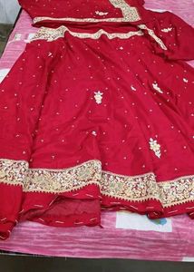 Bridal zari work Lahnga ❤️😍