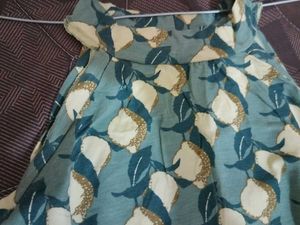 Patterned Sleeveless Top