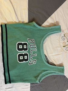 Retro Bulls Graphic Tank Top