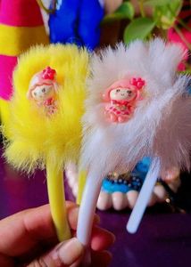 Fluffy hairband for girls