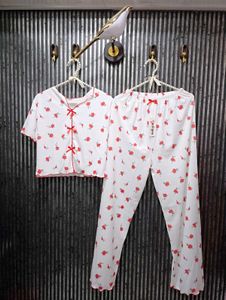 Cute  Print Pajama Set