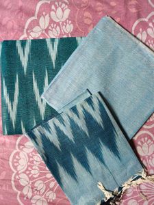 Beautiful Ikat Dress Material Set