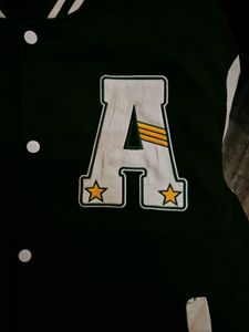 Trendy Vintage Varsity Jacket 'A'