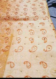 organza silk saree