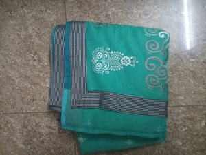 Sarees with Stretched Blouses, Linen Cloth ,its  N