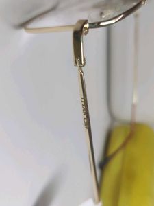 Stylish Gold Titan Eye + Frame