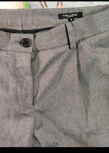 Classic Grey Textured Trouser