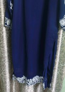 Navy blue 💙 kurta for women