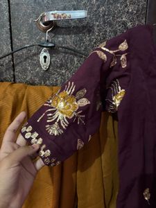 Embroidered Kurta Set with Dupatta