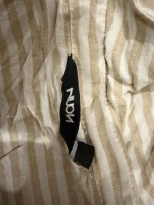 Striped Button-Up Shirt