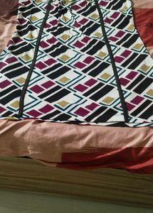 Geometric Print Top