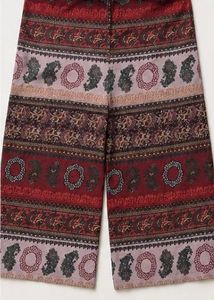 Boho Paisley Print Palazzo Pants