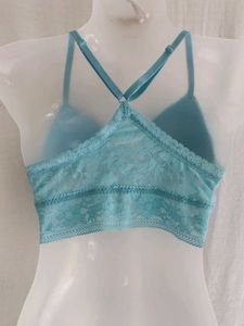 victoria's secret Blue Lace Bra