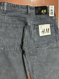 H&M Black Washed Denim Jeans