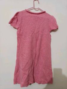 Pink Knit Dress