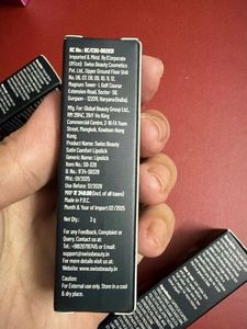 Swiss beauty lipstick combo of three