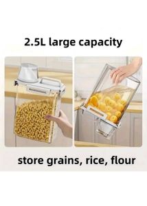 Plastic Grocery Container(Pack Of 2)